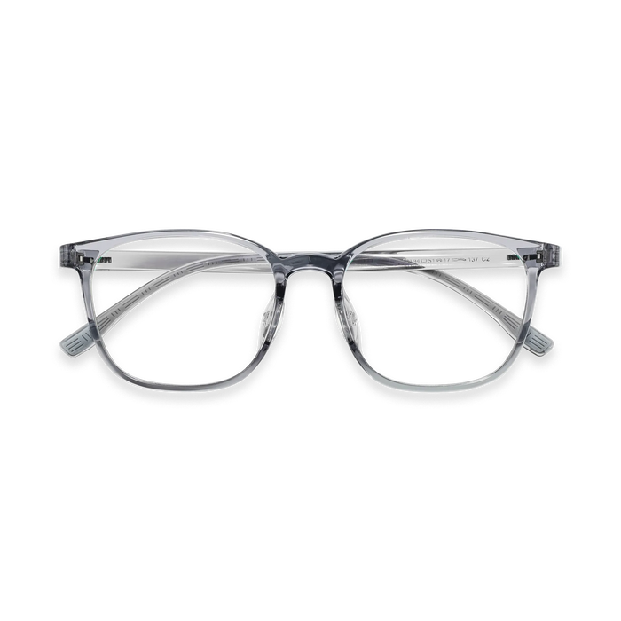 Maple Crystal Grey Square Kids Glasses 1
