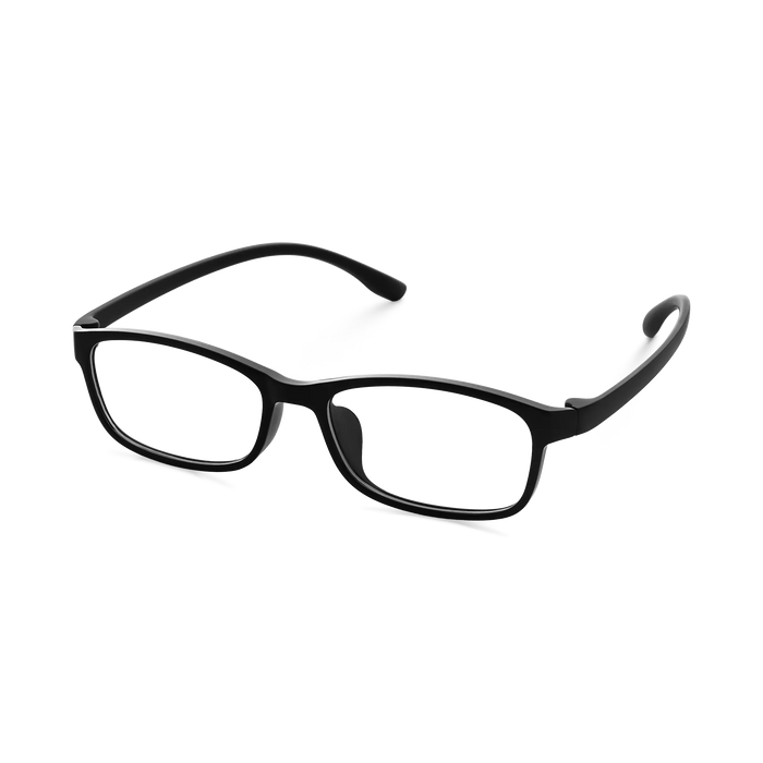 Milo Side view of black full-rim eyeglasses 5