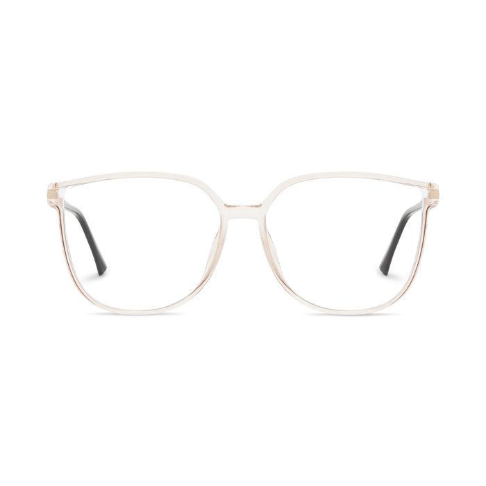 Naomi Crystal Champagne Women's Cat Eye Glasses 2