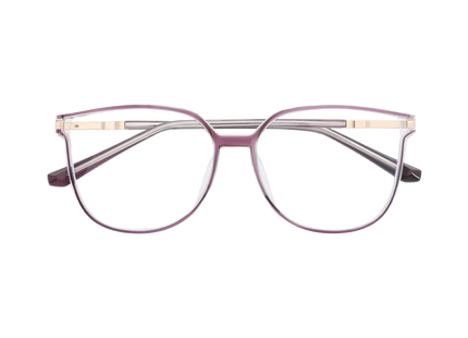 Naomi Light Purple Women's Cat Eye Glasses 1