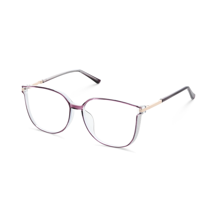 Naomi Light Purple Women's Cat Eye Glasses 3