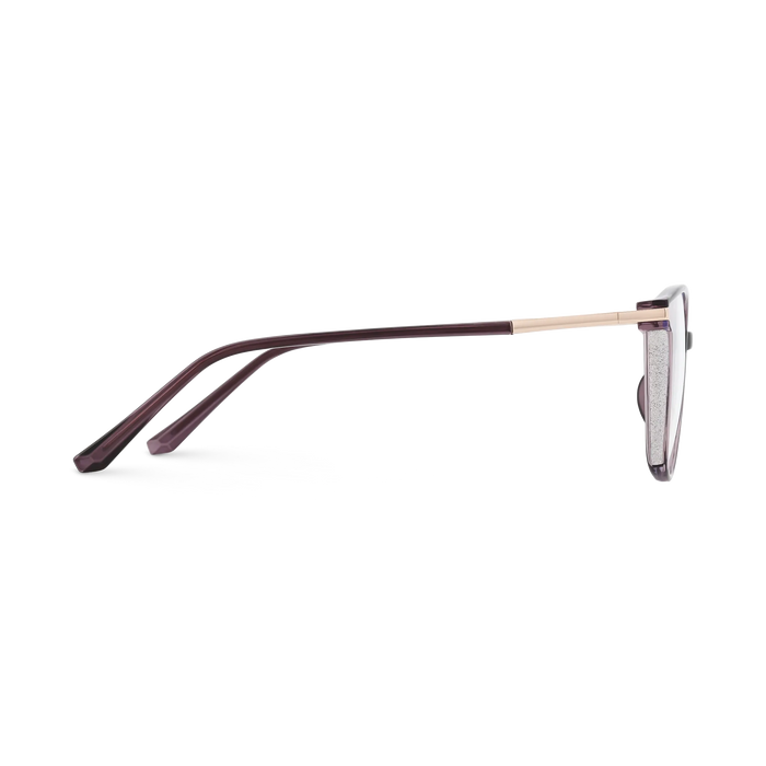 Naomi Light Purple Women's Cat Eye Glasses 4
