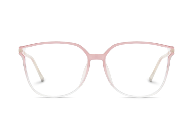 Naomi Pink Gradient Women's Cat Eye Glasses 2