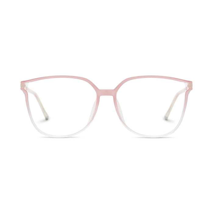 Naomi Pink Gradient Women's Cat Eye Glasses 2