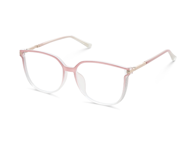 Naomi Pink Gradient Women's Cat Eye Glasses 3