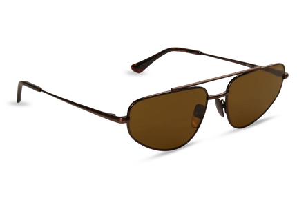 Optra brown dark tortoise frame black lens 2