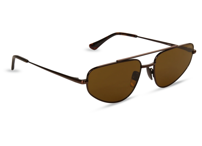 Optra brown dark tortoise frame black lens 2