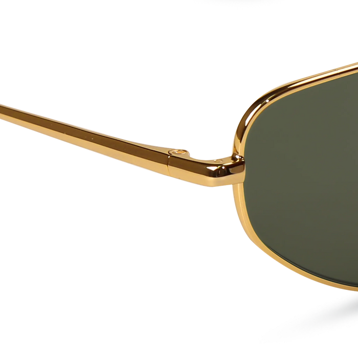 Optra gold dark tortoise frame green lens 4