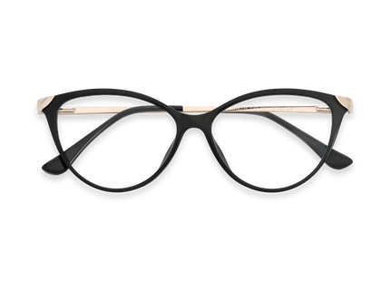 Paxton Black Round Glasses 1