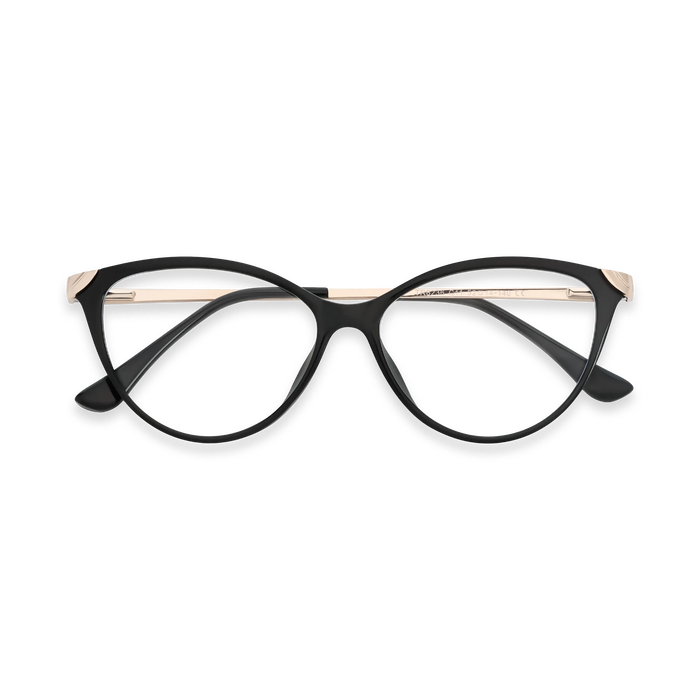 Paxton Black Round Glasses 1
