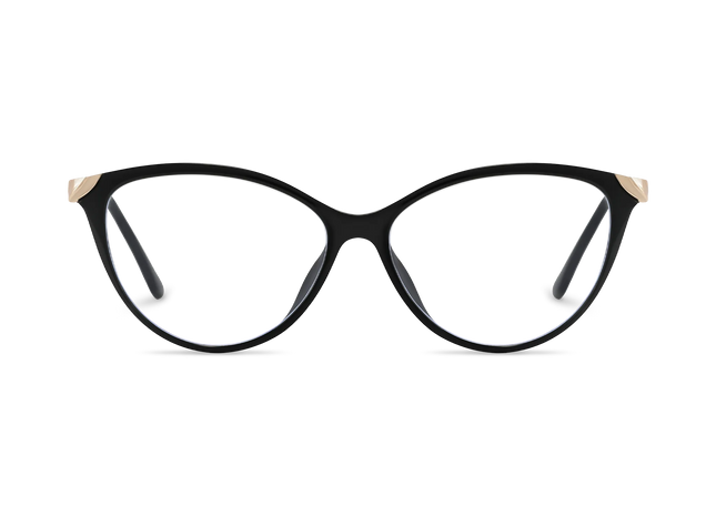 Paxton Black Round Glasses 2