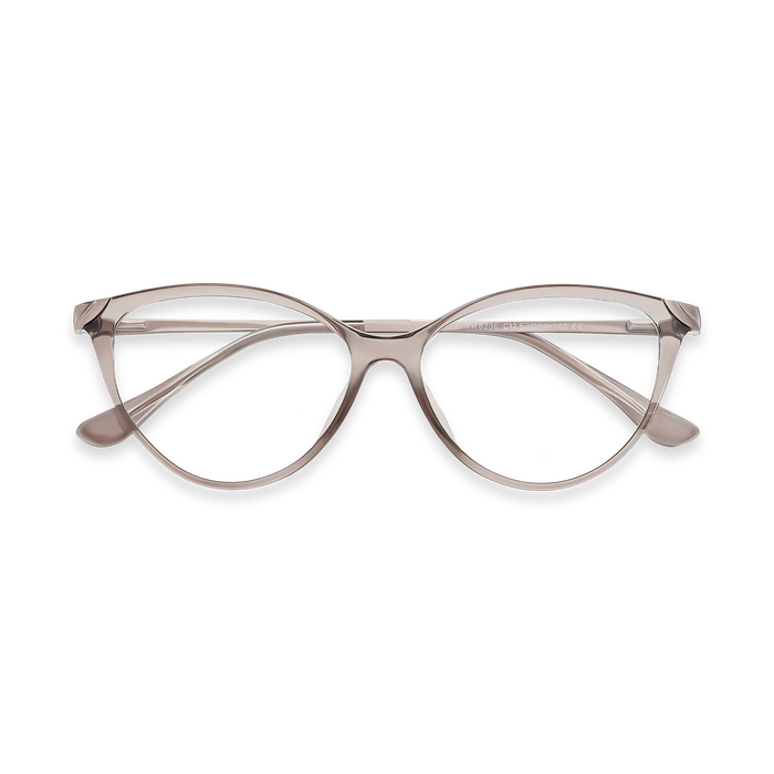 Paxton Light Brown Round Glasses 1