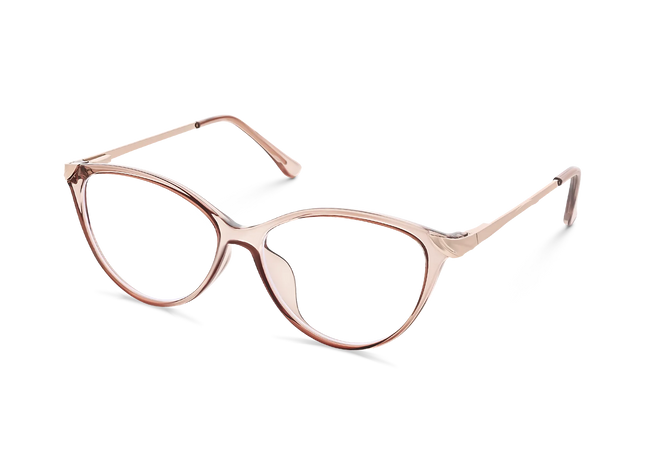 Paxton Peach Round Glasses 3