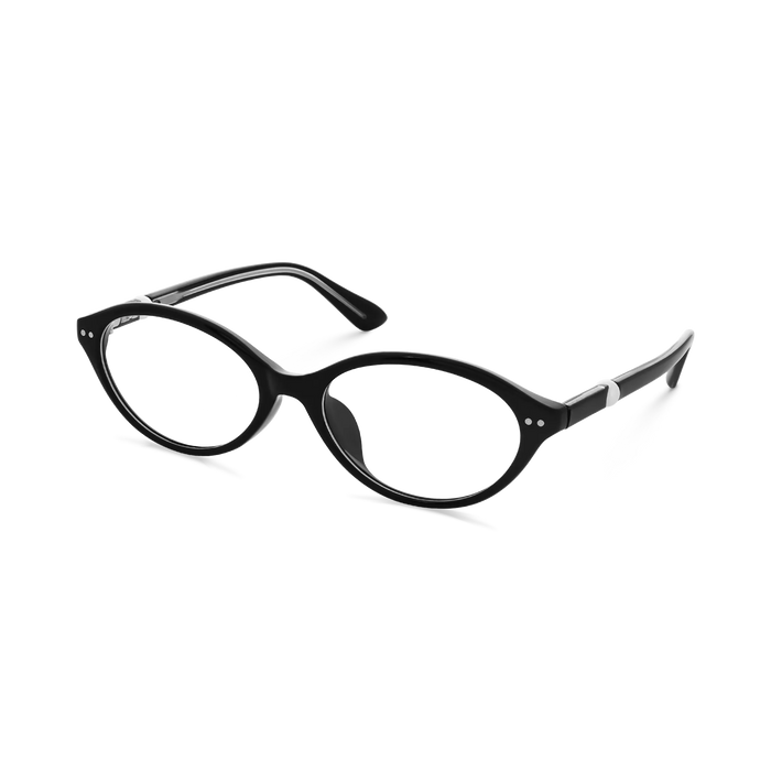 Piper Black Round Glasses 3
