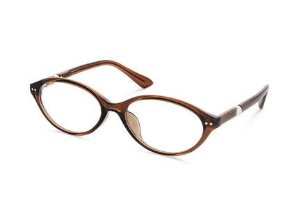 Piper Dark Brown Round Glasses 3