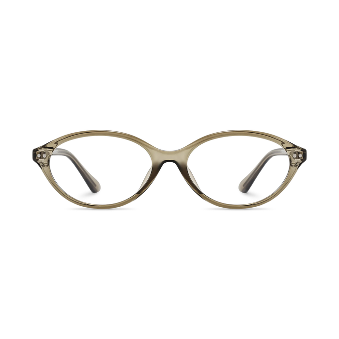 Piper Green Round Glasses 2