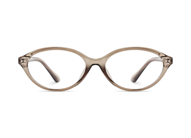 Piper Light Brown Round Glasses 2