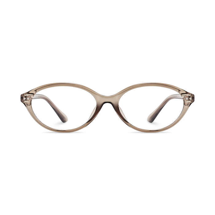 Piper Light Brown Round Glasses 2