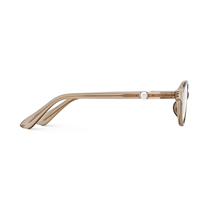 Piper Light Brown Round Glasses 4