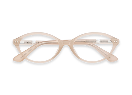 Piper Taupe Round Glasses 1