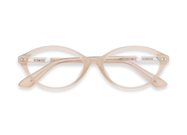 Piper Taupe Round Glasses 1