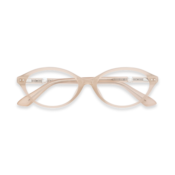 Piper Taupe Round Glasses 1