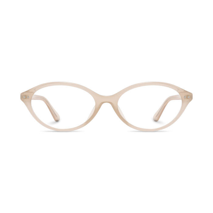 Piper Taupe Round Glasses 2