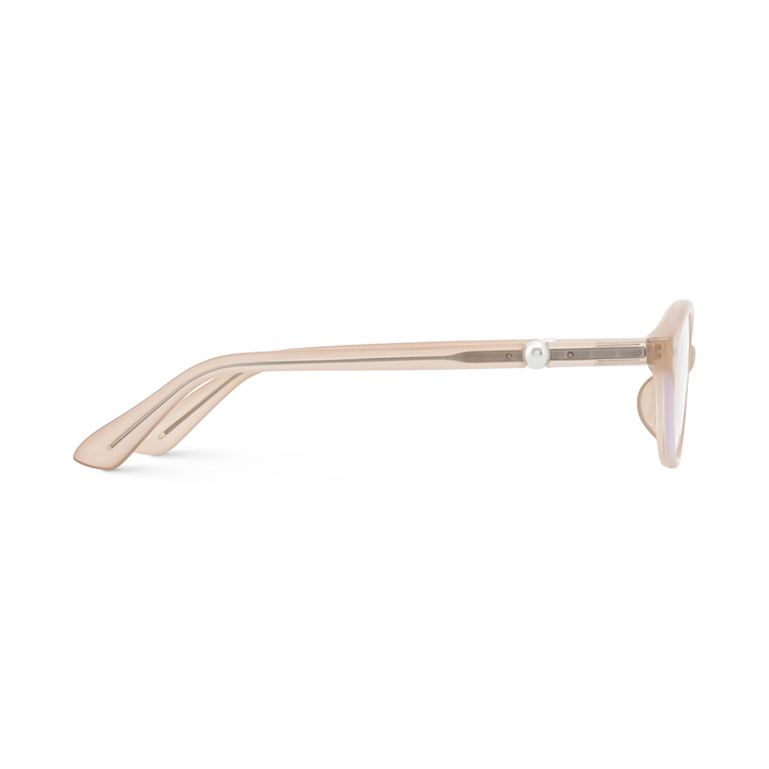 Piper Taupe Round Glasses 4