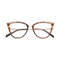 Presley Gold/Leopard Cat Eye Glasses 1