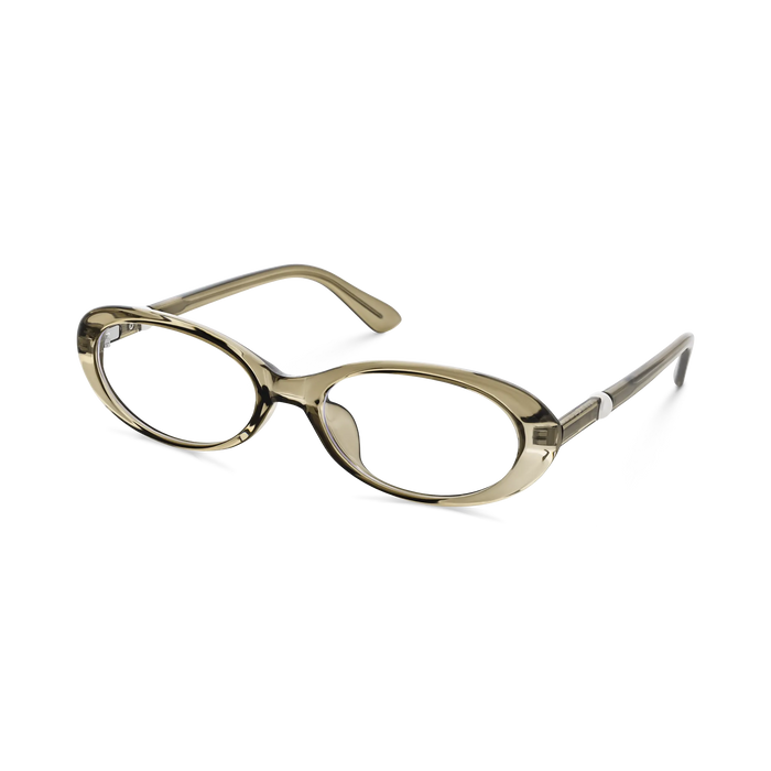 Rose Green Round Glasses 3