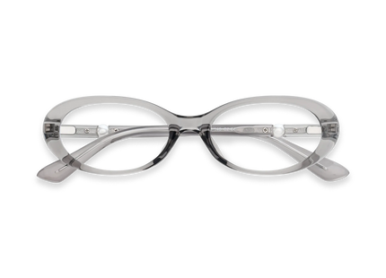 Rose Grey Round Glasses 1