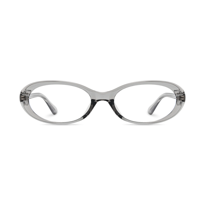 Rose Grey Round Glasses 2
