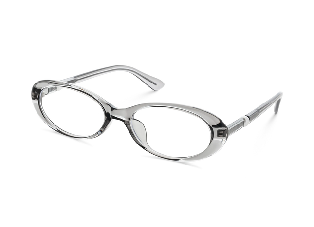 Rose Grey Round Glasses 3