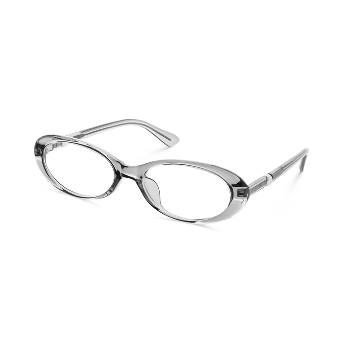 Rose Grey Round Glasses 3