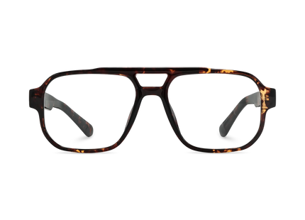 Ruby Tortoise Aviator Glasses 2
