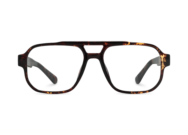 Ruby Tortoise Aviator Glasses 2