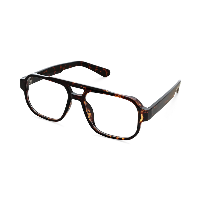 Ruby Tortoise Aviator Glasses 3