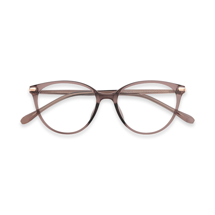 Saylor Dark Purple Round Glasses 1