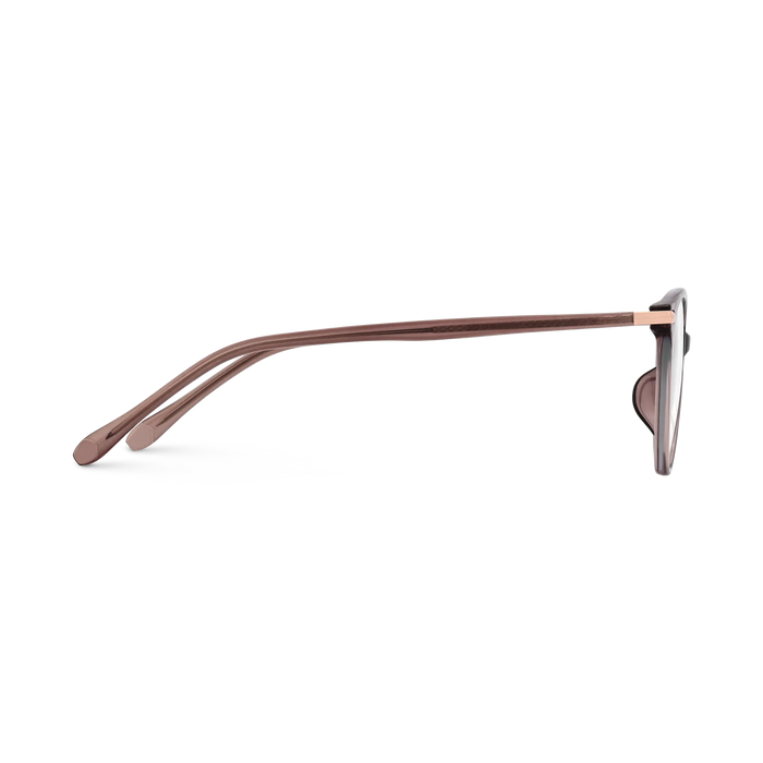 Saylor Dark Purple Round Glasses 4