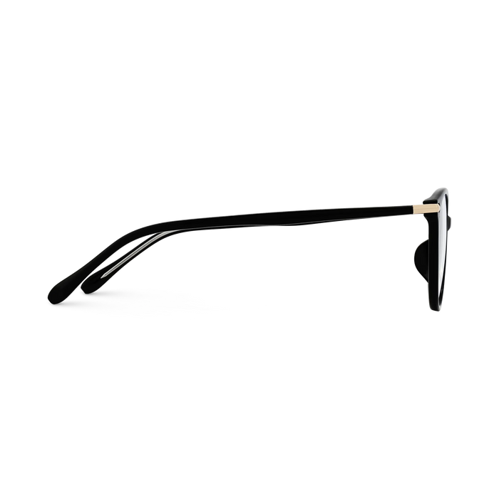 Saylor Gold/Black Round Glasses 4