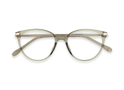 Saylor Green Round Glasses 1