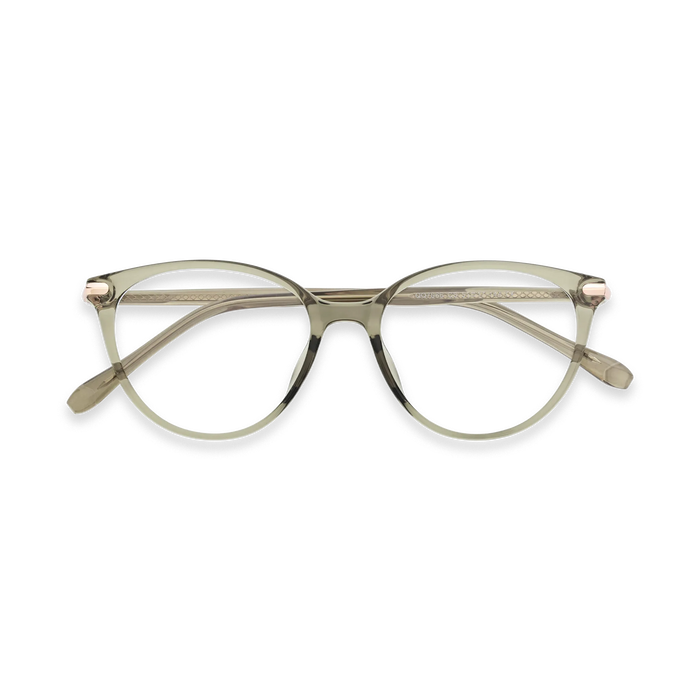 Saylor Green Round Glasses 1