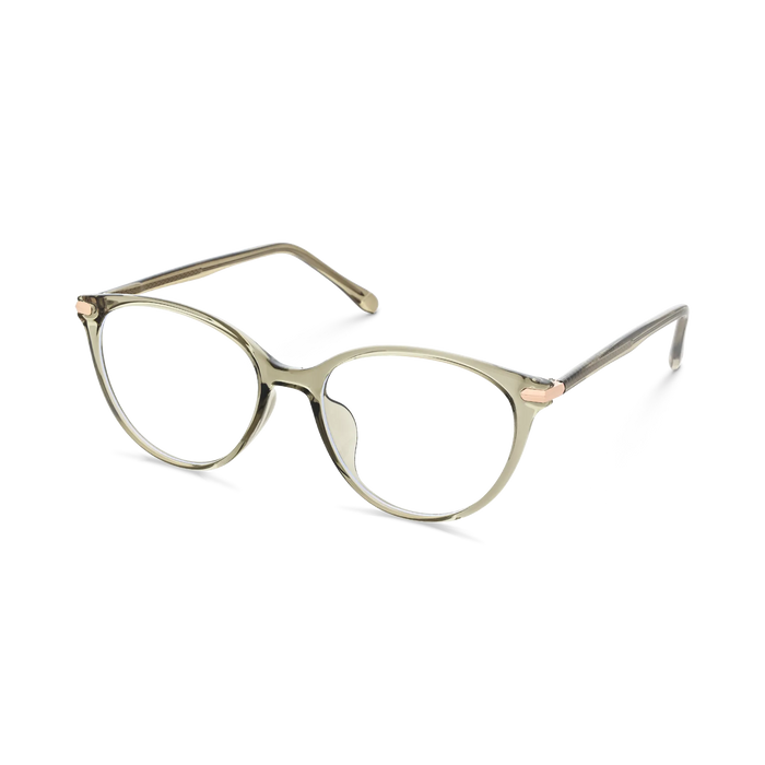 Saylor Green Round Glasses 3