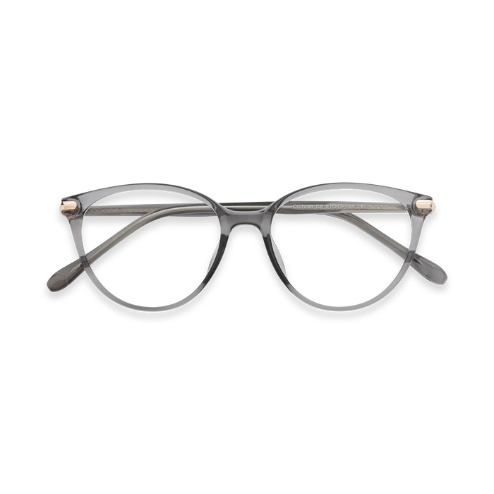 Saylor Grey Round Glasses 1