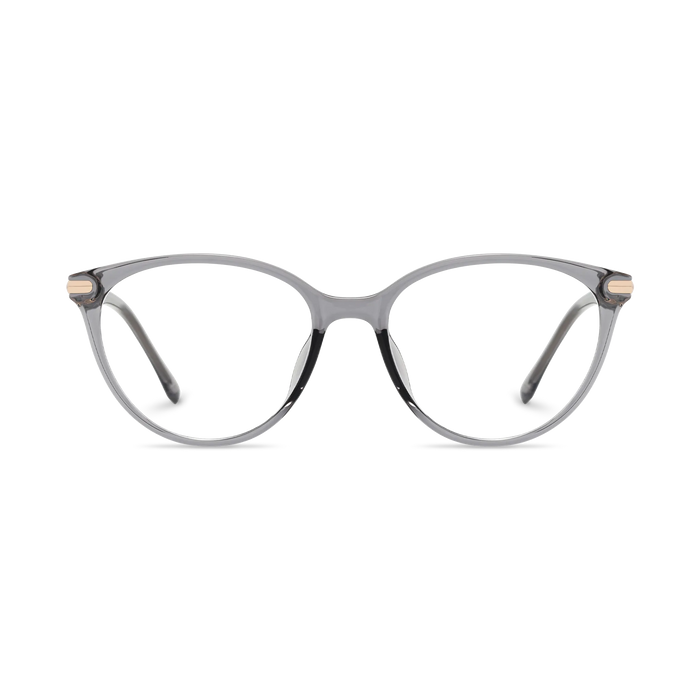 Saylor Grey Round Glasses 2