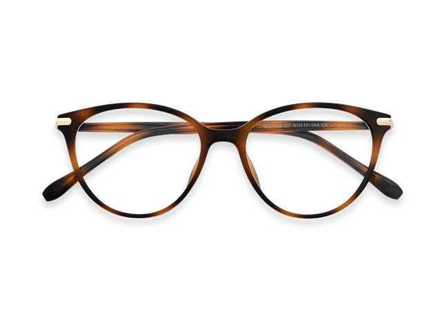 Saylor Havana Round Glasses 1