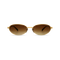 Shena gold dark tortoise brown frame brown gradient lens 1