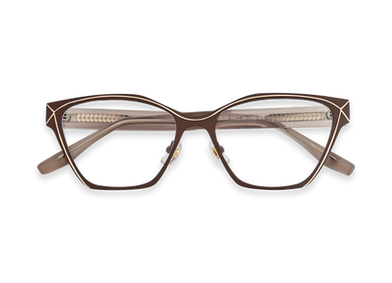 Sutton Brown Square Glasses 1