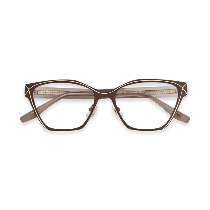 Sutton Brown Square Glasses 1