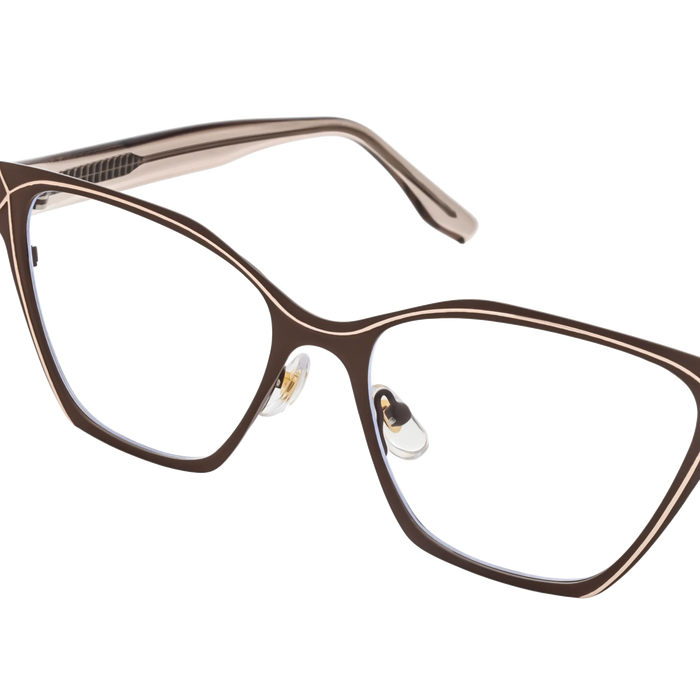 Sutton Brown Square Glasses 3